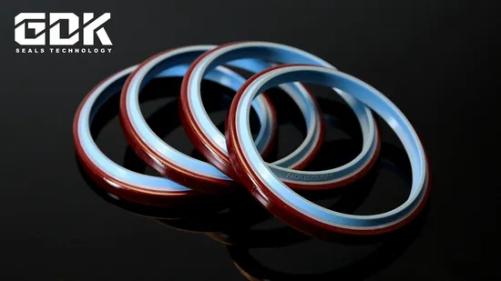 GDK PU+SPCC Material Original Hydraulic Wiper Dust Seal Padn for Excavator Cylinder 