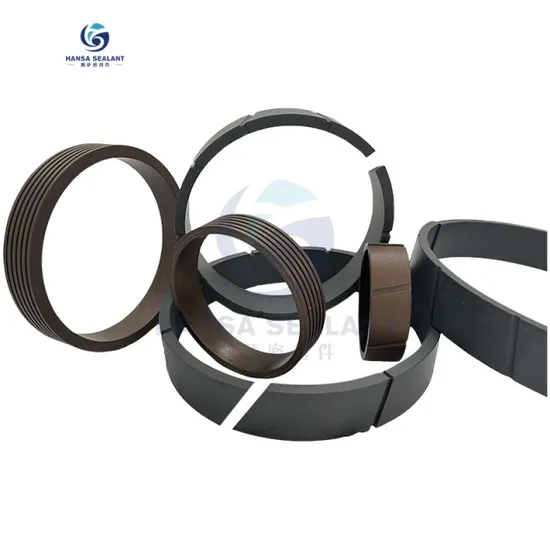 Custom PTFE Seal Guide Wear Rings for Hydraulic Cylinders 
